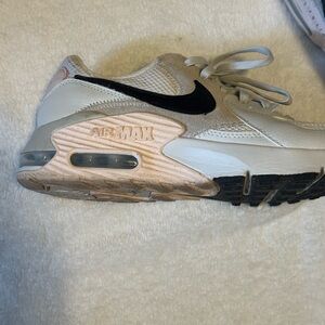 Nike Air Max Sneakers in White and Black